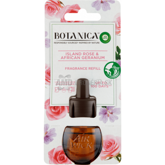 AIR WICK BOTANICA NÁHRADNÁ NÁPLŇ RUŽA A PELARGÓNIA 19 ML