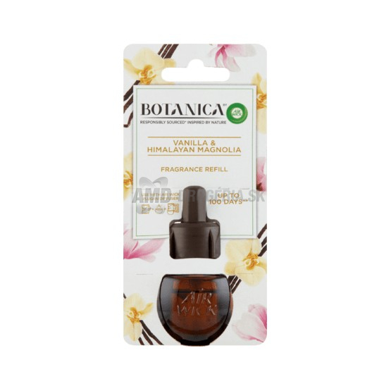 AIR WICK BOTANICA NÁHRADNÁ NÁPLŇ VANILKA A MAGNÓLIA 19 ML
