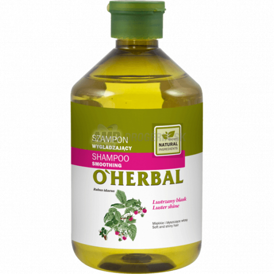 O HERBAL ŠAMPÓN PRE LESK S EXTRAKTOM Z MALÍN 500 ML