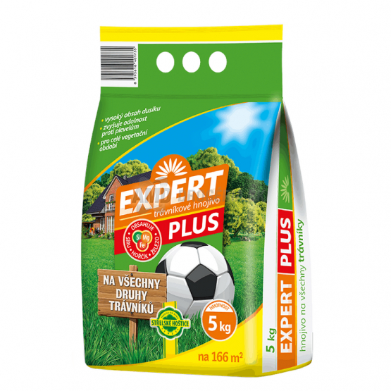 EXPERT PLUS TRÁVNIKOVÉ HNOJIVO 5 KG