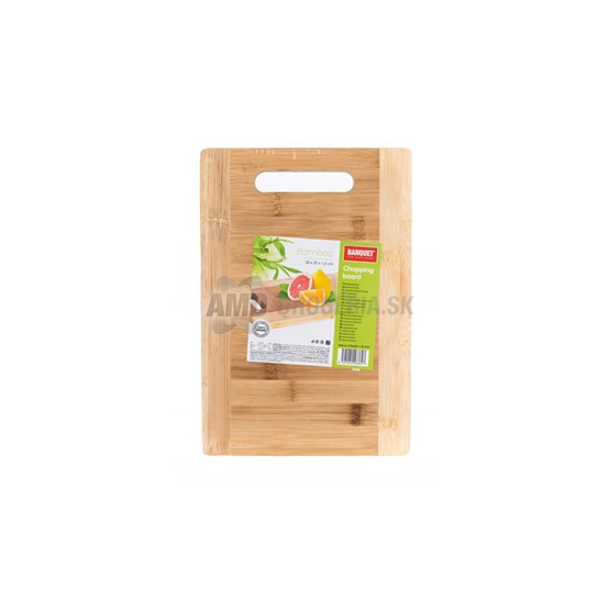 DOSKA DREVENÁ BRILANTE BAMBOO 30 X 20 CM