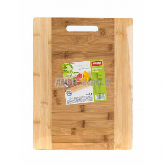 DOSKA DREVENÁ BRILANTE BAMBOO 38 X 29 CM