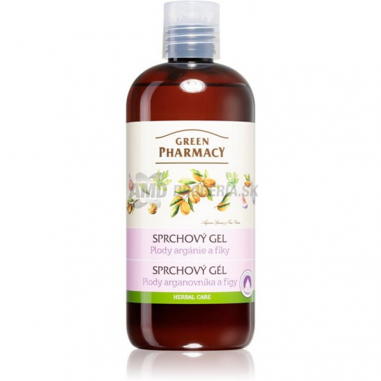 GREEN PHARMACY SPRCHOVÝ GÉL PLODY ARGANOVNÍKA A FIGY 500 ML