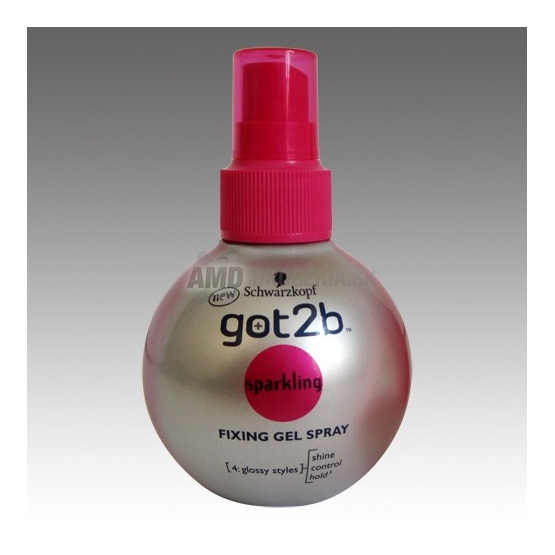 GOT2BE FIXAČNÝ GÉL V SPREJI SPARKLING 150 ML 