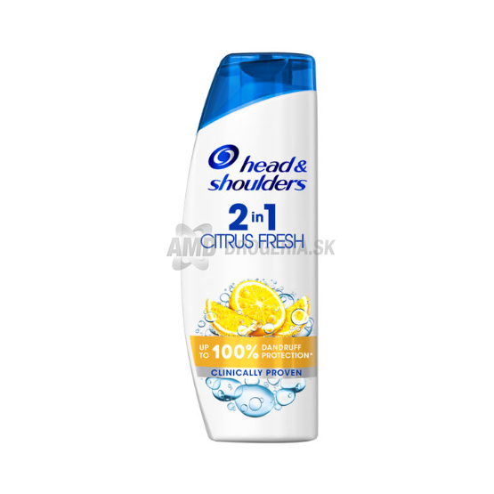 HEAD & SHOULDERS ŠAMPÓN CITRUS 2V1 400ML 