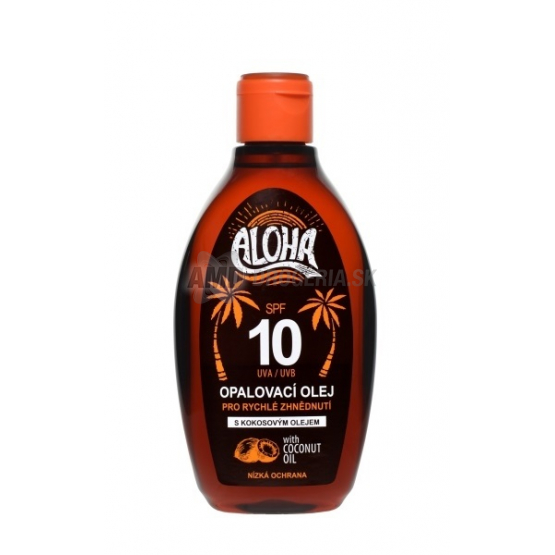 SUN ALOHA OPAĽOVACÍ OLEJ KOKOS OF10 200ML 