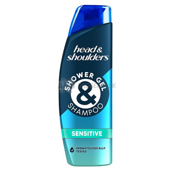 HEAD AND SHOULDERS SPRCHOVÝ GÉL + ŠAMPÓN MEN SENSITIVE 270 ML