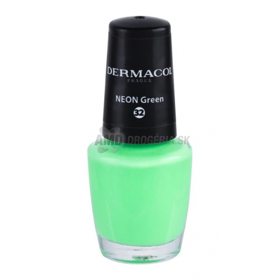 DERMACOL LAK NEON GREEN 32