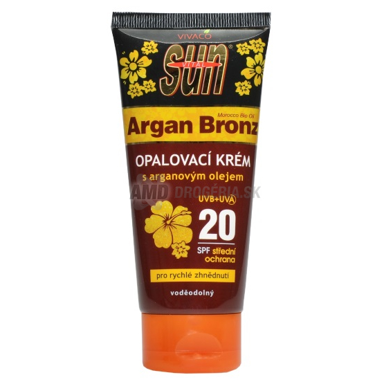 SUN ARGAN OPAĽOVACÍ KRÉM  100ML OF20