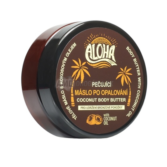 SUN ALOHA MASLO PO OPAĽOVANÍ  OŠETRUJÚCE, KOKOSOVÝ OLEJ 200ML