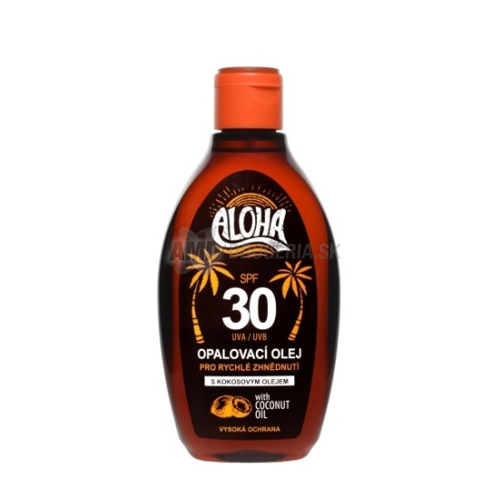 SUN ALOHA OPAĽOVACÍ OLEJ KOKOS  200ML  OF30