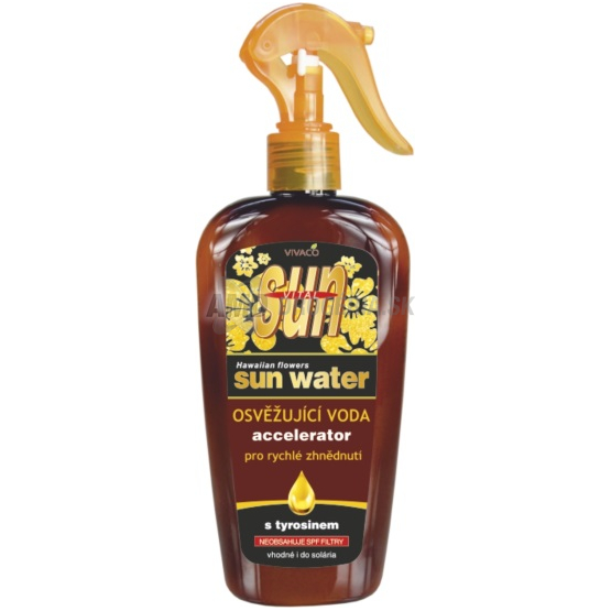 SUN ACTIVE BRONZ VODA S AKCELERATOROM 300ML GLITRE