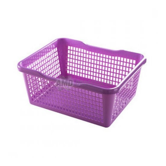 Košík Fresh UH plastový, fialový, 35,9 × 26,9 × 13 cm, 1 l