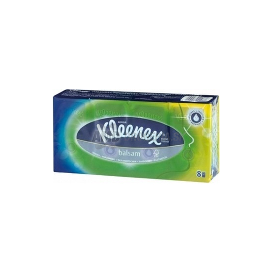 KLEENEX HYGIENICKÉ VRECKOVKY BALSAM HANKS 8 KS