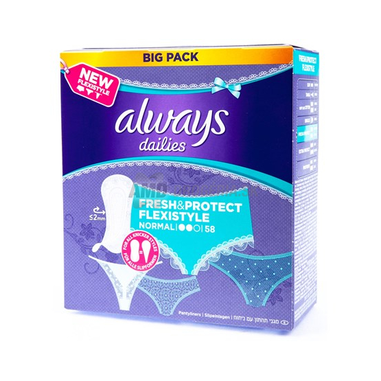 ALWAYS INTIM NORMAL FLEXISTYLE 58 KS