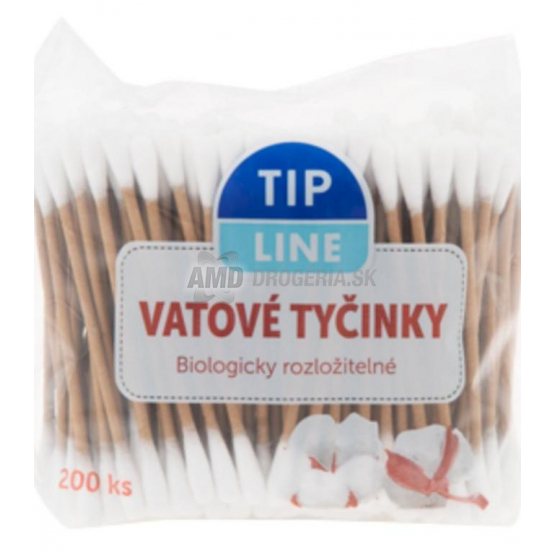 TIP LINE BIO VATOVÉ TYČINKY 200KS SÁČOK