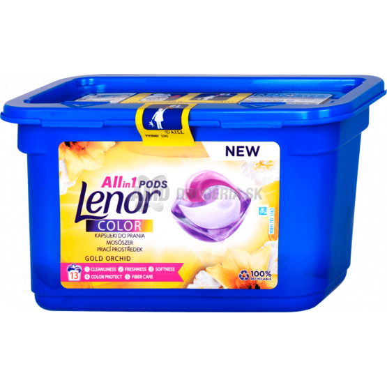 LENOR GÉLOVÉ KAPSULY COLOR GOLD ORCHID 13 KS