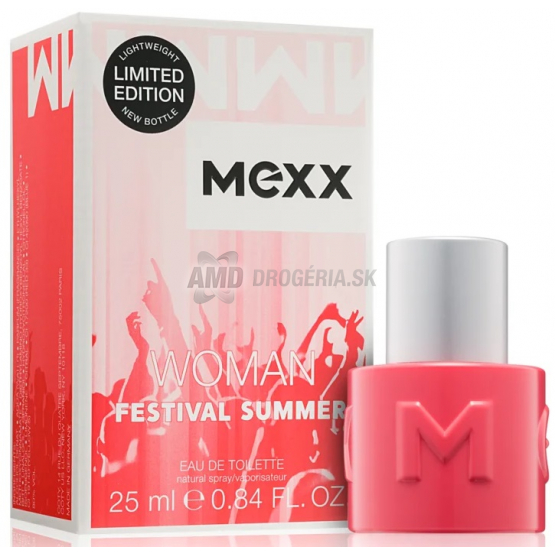 MEXX DÁMSKA TOLAETNÁ VODA FESTIVAL SUMMER 25 ML