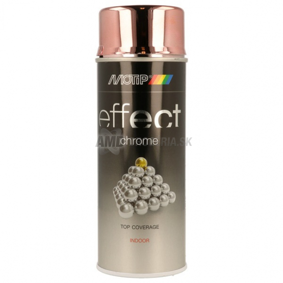 Motip Deco Effect Chrome dekoračný sprej s chrómovým efektom, medený, 400 ml