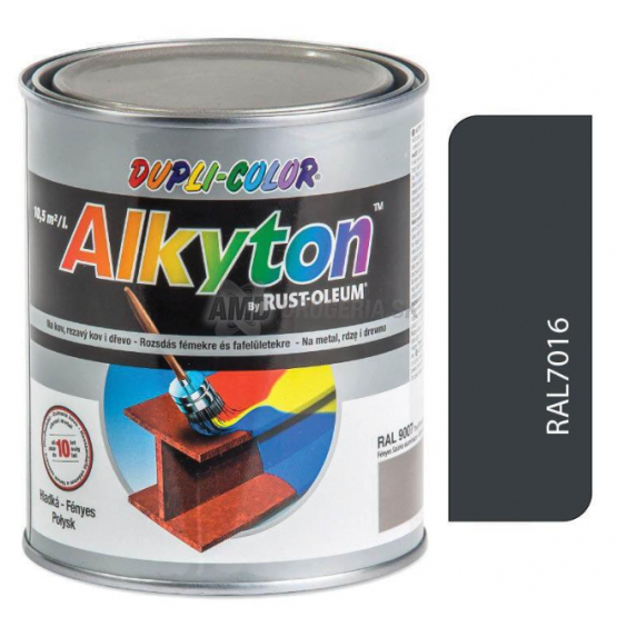 ALKYTON RAL7016 ANTRACIT ŠEDÁ 750ML
