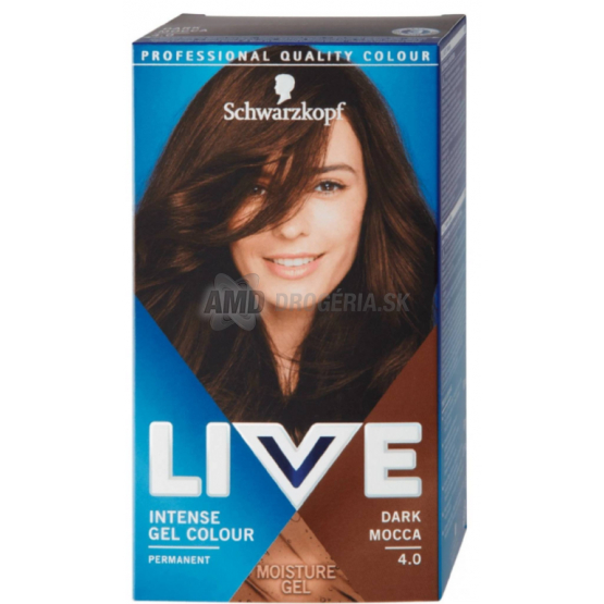 SCHWARZKOPF LIVE INTENSE GEL COLOUR DARK MOCCA 4.0