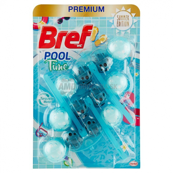 BREF WC COLOR AKTIV POOL TIME 3 X 50 G