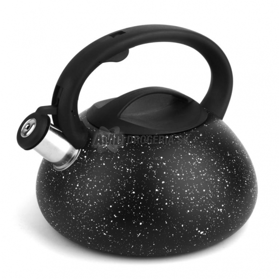 ČAJNÍK NEREZ 3L NA INDUKCIU MRAMOR ČIERNY