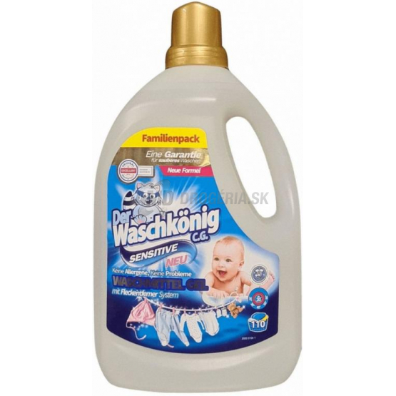 WASCHKÖNING GÉL SENSITIVE 3,305L/110PD 