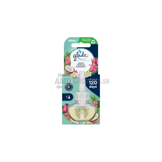 GLADE ELECTRIC NÉHRDNÁ NÁPLŇ   EXOTIC BLOSSOM 20ML