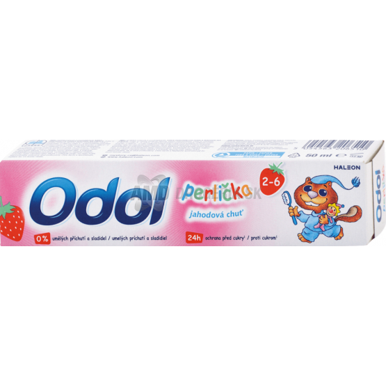 ODOL ZUBNÁ PASTA PERLIČKA 2-6 ROKOV 50 ML