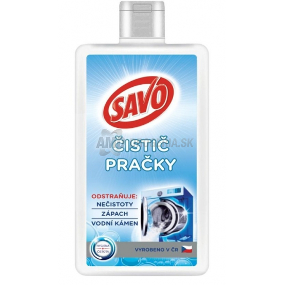 SAVO ČISTIČ PRÁČKY 250ML