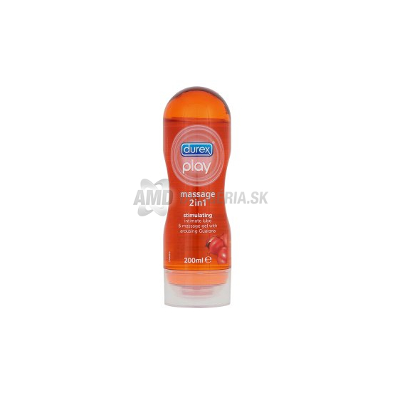 DUREX GÉL MASSAGE 2 V 1 GUARANA 200 ML