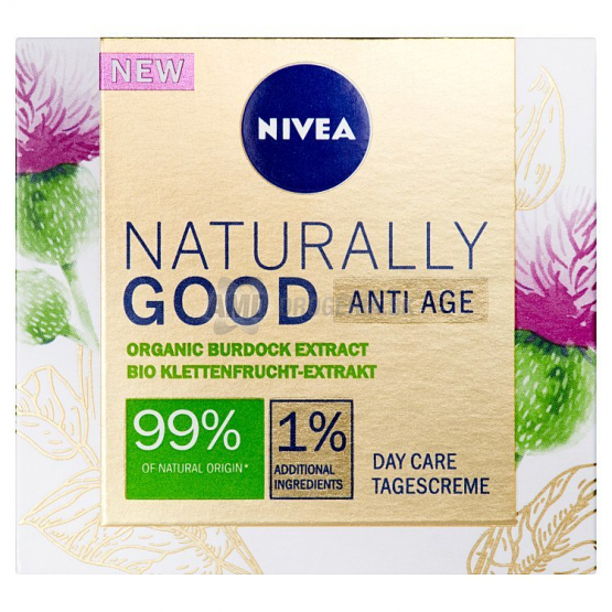 NIVEA NATURALLY GOOD ANTI-AGE DENNÝ KRÉM 50ML