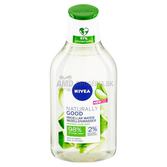 NIVEA NATURALLY GOOD MICELÁRNA VODA 400 ML
