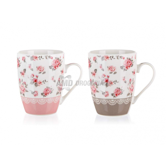 HRNČEK PINK FLOWER MIX 340 ML