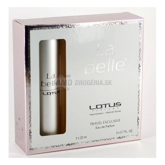 KAZETA EDP  VERY LABELLE 3X20ML