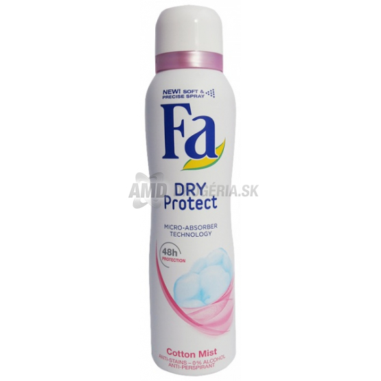 FA ANTIPERSPIRANT DRY PROTECT COTTON MIST 150 ML