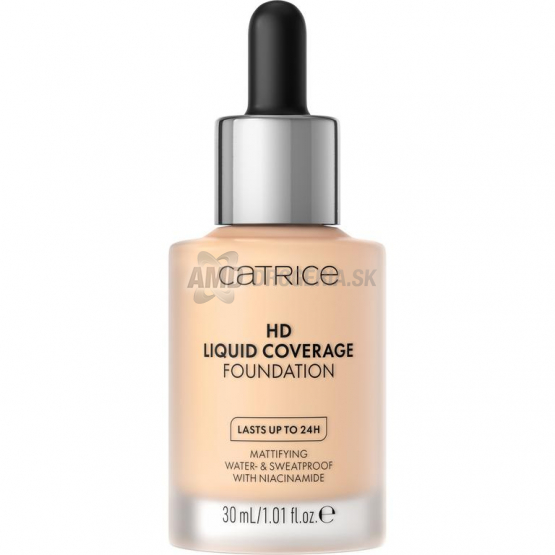 Catrice HD Liquid Coverage Foundation 002 Porcelain Beige, 30 ml