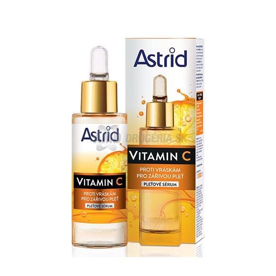 ASTRID PLEŤOVÉ SÉRUM NOČNÉ VITAMÍN C PROTI VRÁSKAM 30 ML