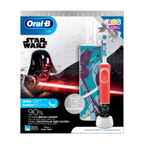 KAZETA ORAL B  EEKTRICKÁ  ZUBNÁ KEFKA DETSKÁ STAR WARS X20