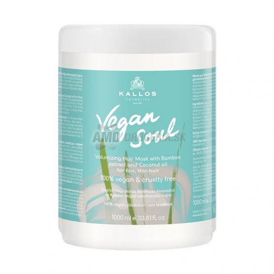 KALLOS MASKA VEGAN SOUL BAMBUS 1 L