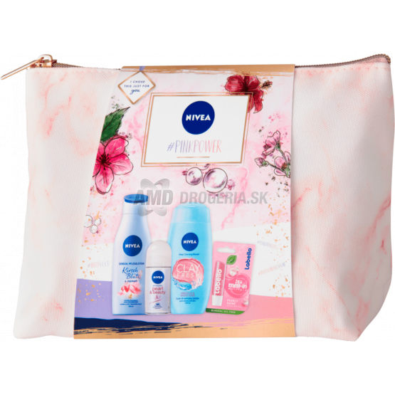 KAZETA DÁMSKA NIVEA TAŠKA PINK POWER X20