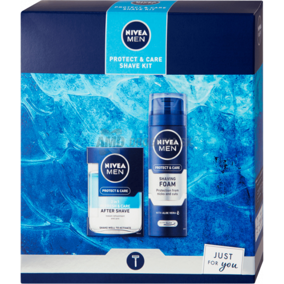 KAZETA NIVEA MEN BOX PROTECT CARE 2V1 X20