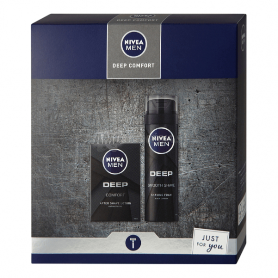 KAZETA NIVEA MEN BOX DEEP COMFORT X20