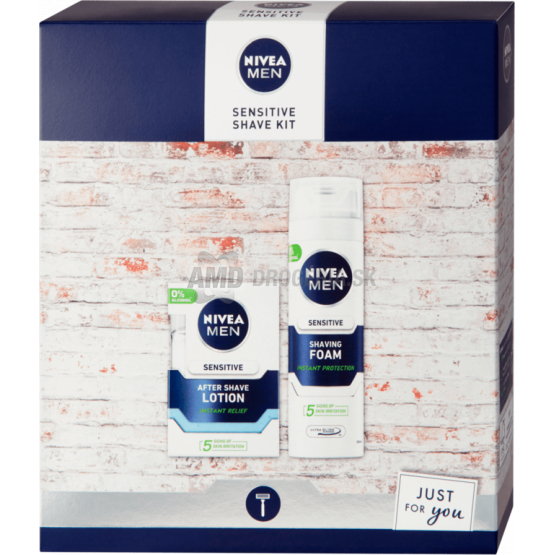 KAZETA NIVEA MEN SENSITIVE SHAVE KIT X20