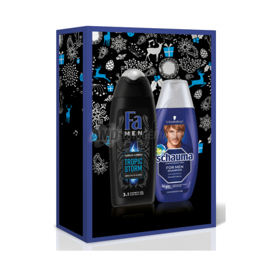 KAZETA FA+SCHAUMA MEN TROPIC STORM X20