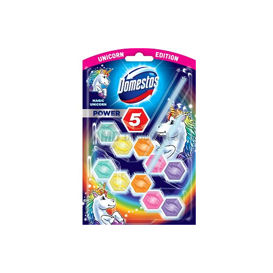 DOMESTOS WC POWER5 MAGIC UNICORN 2 X 55 G