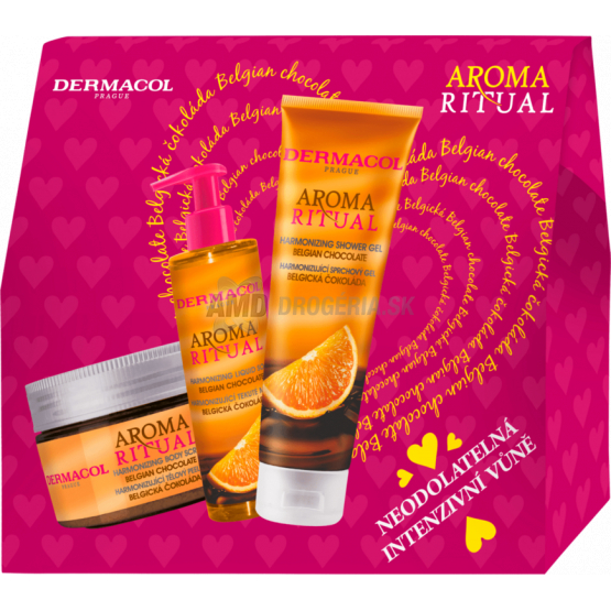 KAZETA DERMACOL AROMA RITUAL BELGICKÁ ČOKOLÁDA X20