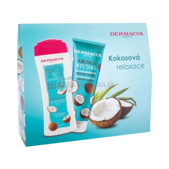 KAZETA DERMACOL AROMA RITUAL KOKOS X20