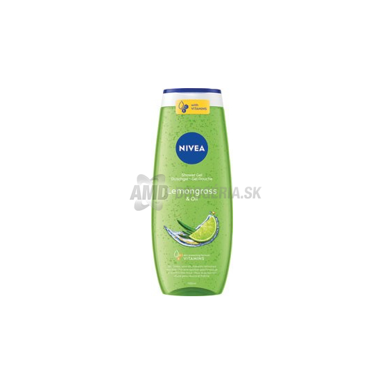 NIVEA SPRCHOVÝ GÉL LEMON GRASS A OIL 500 ML